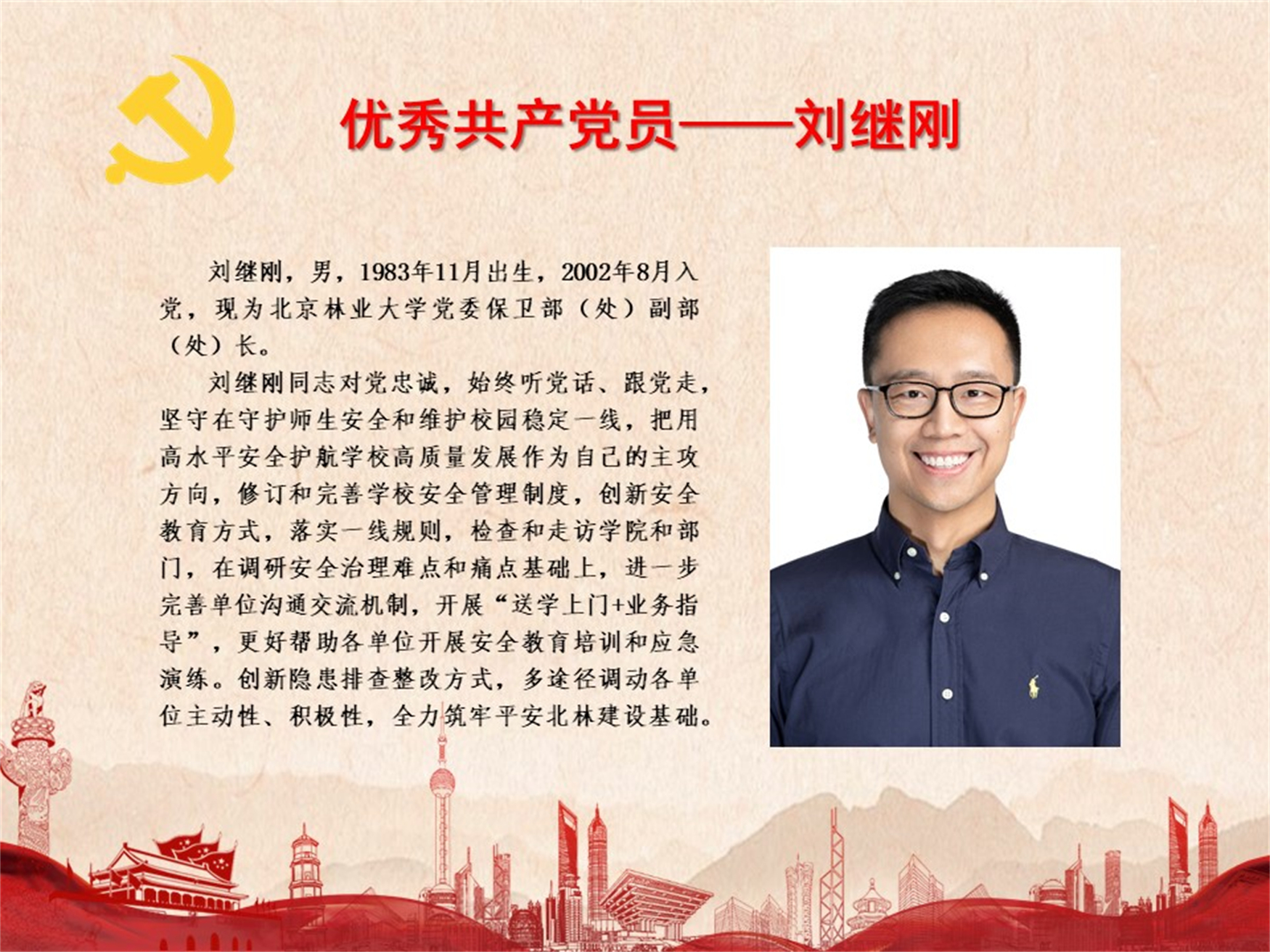 优秀共产党员——刘继刚