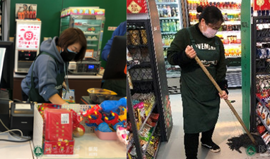 防控动态|林大社区超市“三抓三保”做好疫情防控期间居民基本生活保障