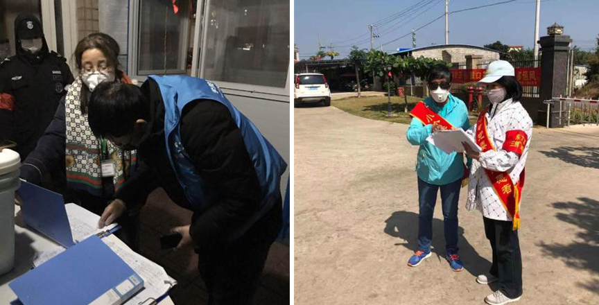 防控动态|共筑“抗疫堡垒”——外语学院教师助力社区值守