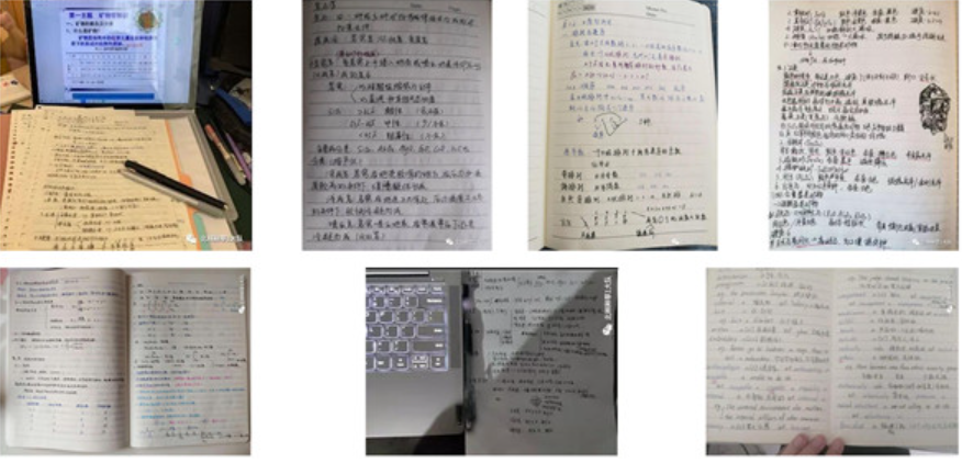 防控动态|草业与草原学院开展本科在线教学学生笔记分享活动