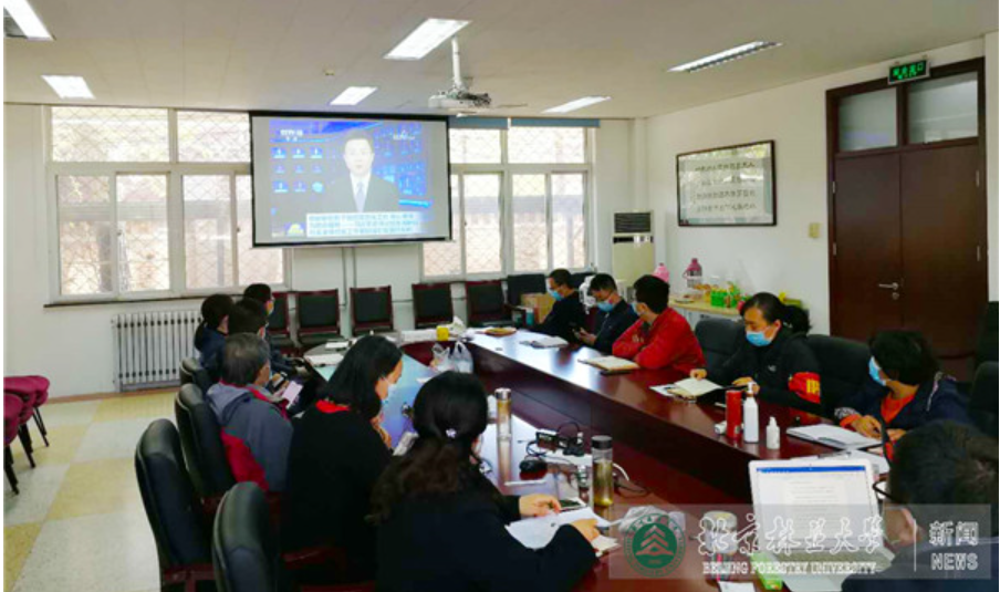 “疫”路同心|社区疫情防控一线指挥部临时党支部学习习近平总书记给武汉东湖新城社区全体社区工作者的回信精神