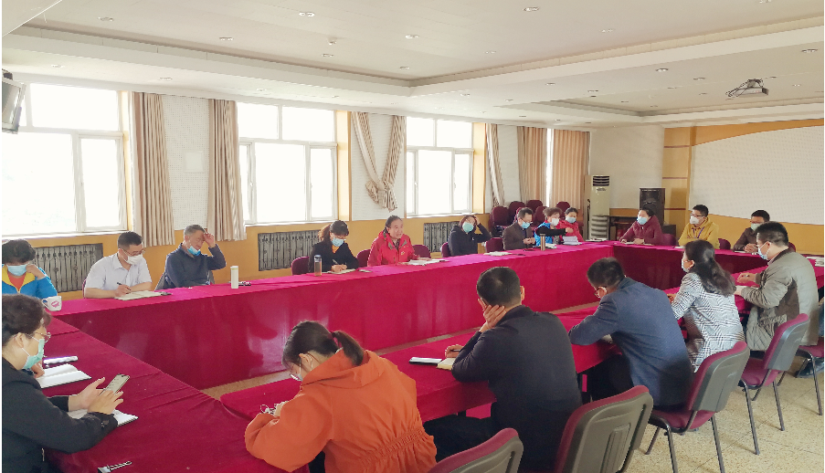 “疫”路同心|社区疫情防控一线指挥部临时党支部组织专题学习