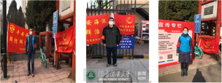 “疫”路同心|党旗在水保学院林业生态工程教研室党支部高高飘扬