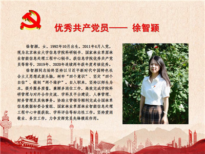 优秀共产党员——徐智颖