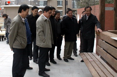 绿色视频216期-校领导视察苗圃新建住宅检查装修情况