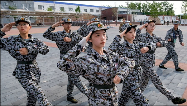 北林视频：军训
